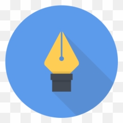 Pen Tool Free Icon Of Flat Vector Art - Pen Tool Icon Png,Tool Icon Png