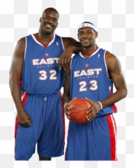 Free Shaq U0026 Lebron Psd Vector Graphic - Vectorhqcom Shaq And Usain Bolt Png,Shaq Transparent