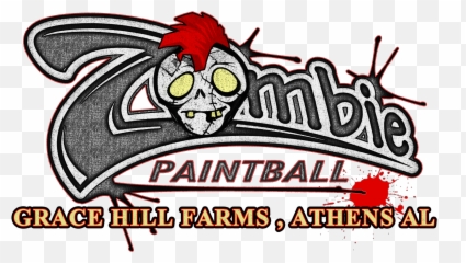 Zombie Paintball Grace Hill Farms - Athens Al Automotive Decal Png,Paintball Png