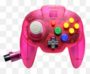 Aftermarket Hori Pad Mini Nintendo 64 N64 Tropical Red Controller Refurbed Ebay - Video Games Png,N64 Png