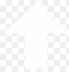 White Up Arrow Background - Triangle png