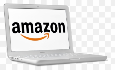 Download Laptop With Amazon Logo Seller Consulting - Png