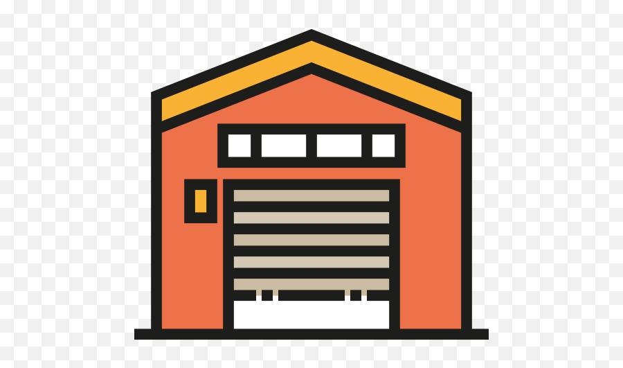 Download Warehouse Free Png Transparent - Warehouse Building Vector Free,Warehouse Png