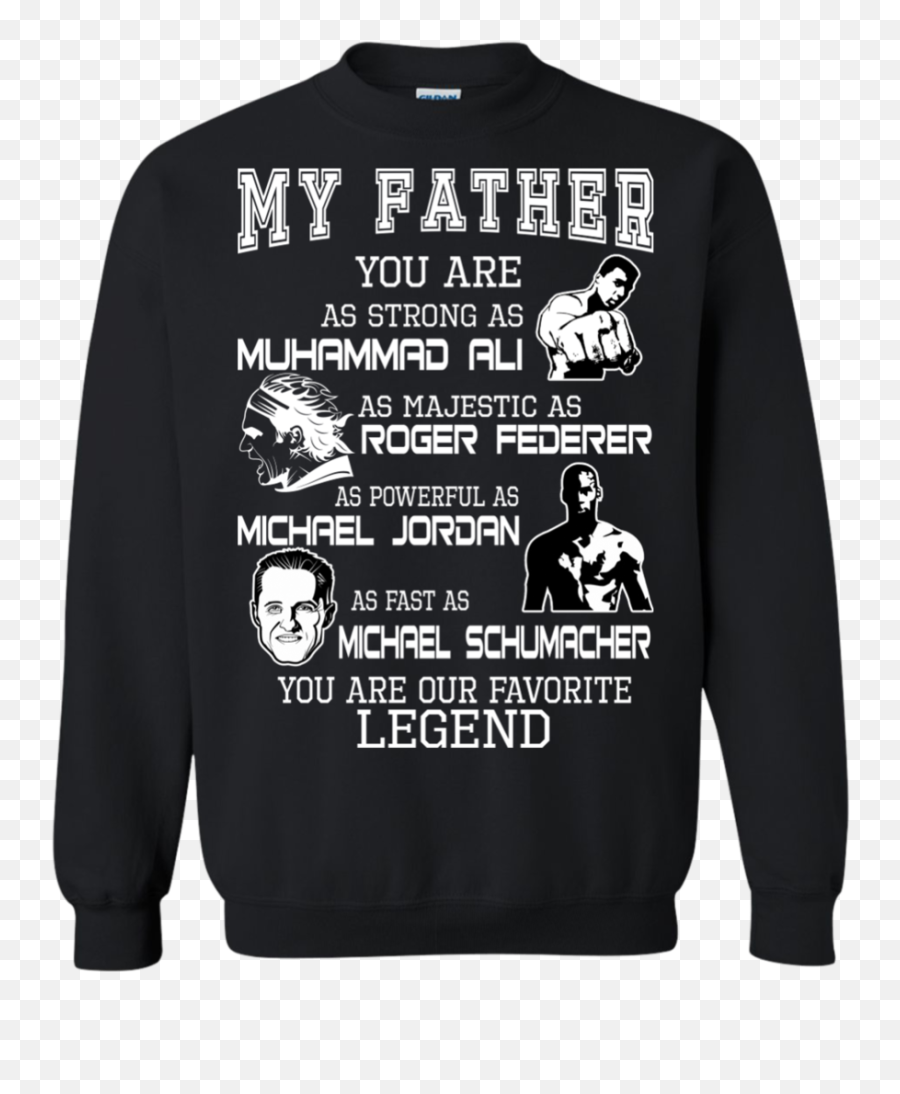 Download Fatheru0027s Day Shirts Strong As Muhammad Ali Majestic - Christmas Jumper Png,Ali A Png