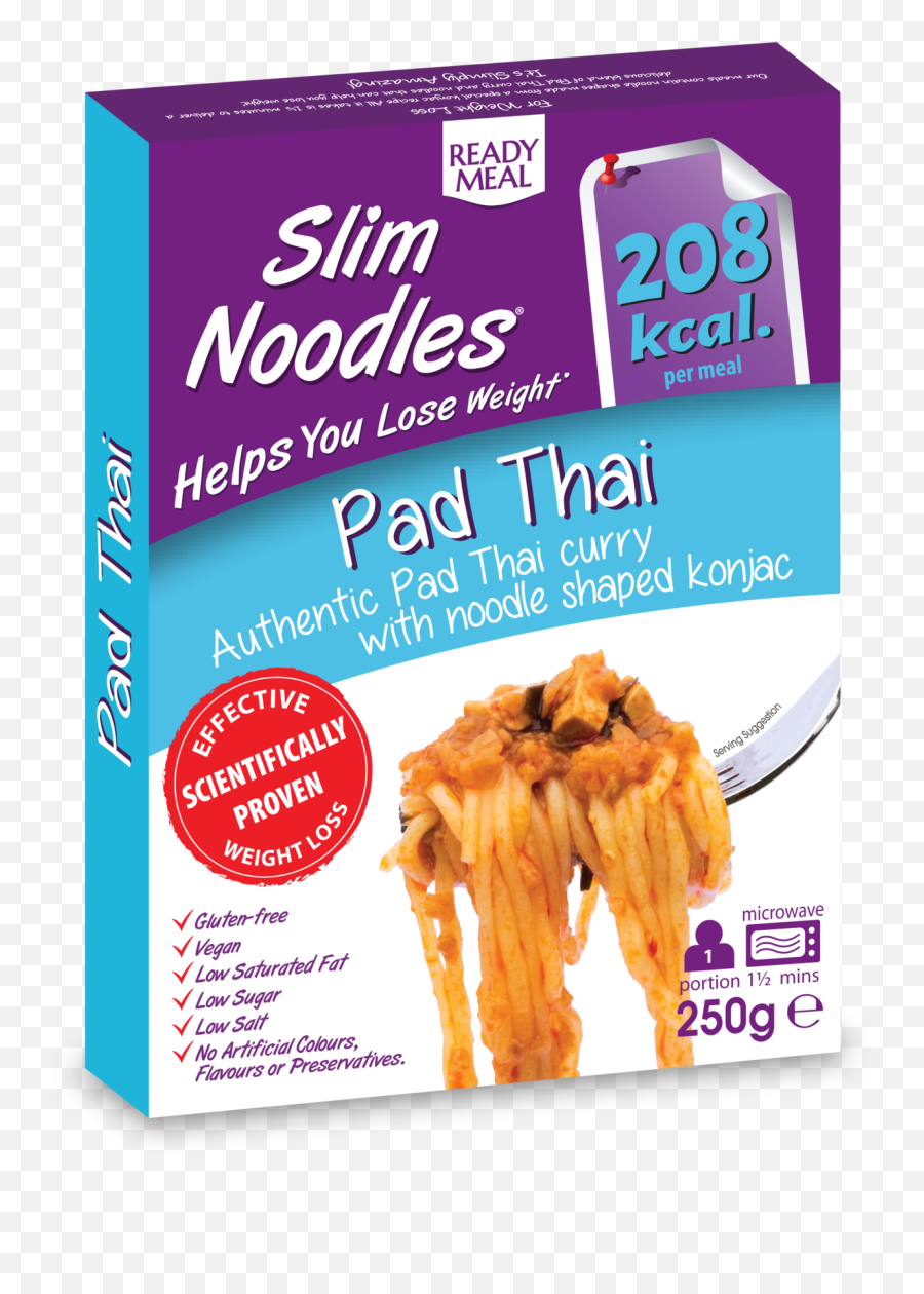 Vegetarian Pad Thai Curry With Slim Noodles - Pasta Png,Icon Noodles Where To Buy