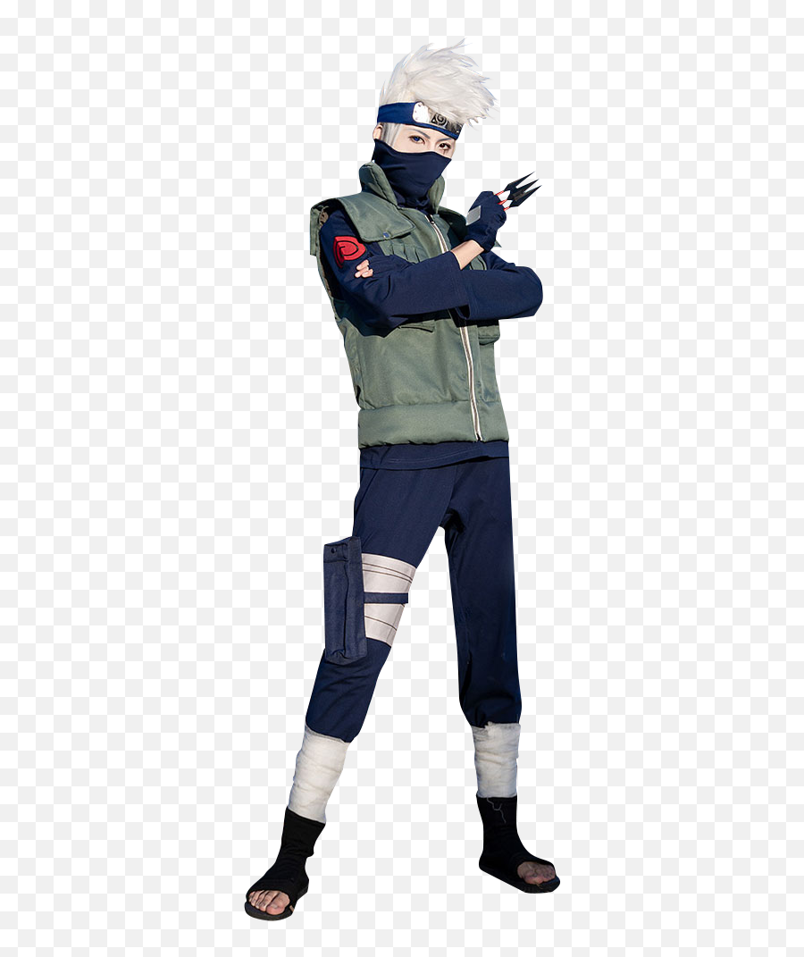 Kakashi Hatake From Naruto Halloween - Traje Konoha Png,Kakashi Hatake Icon