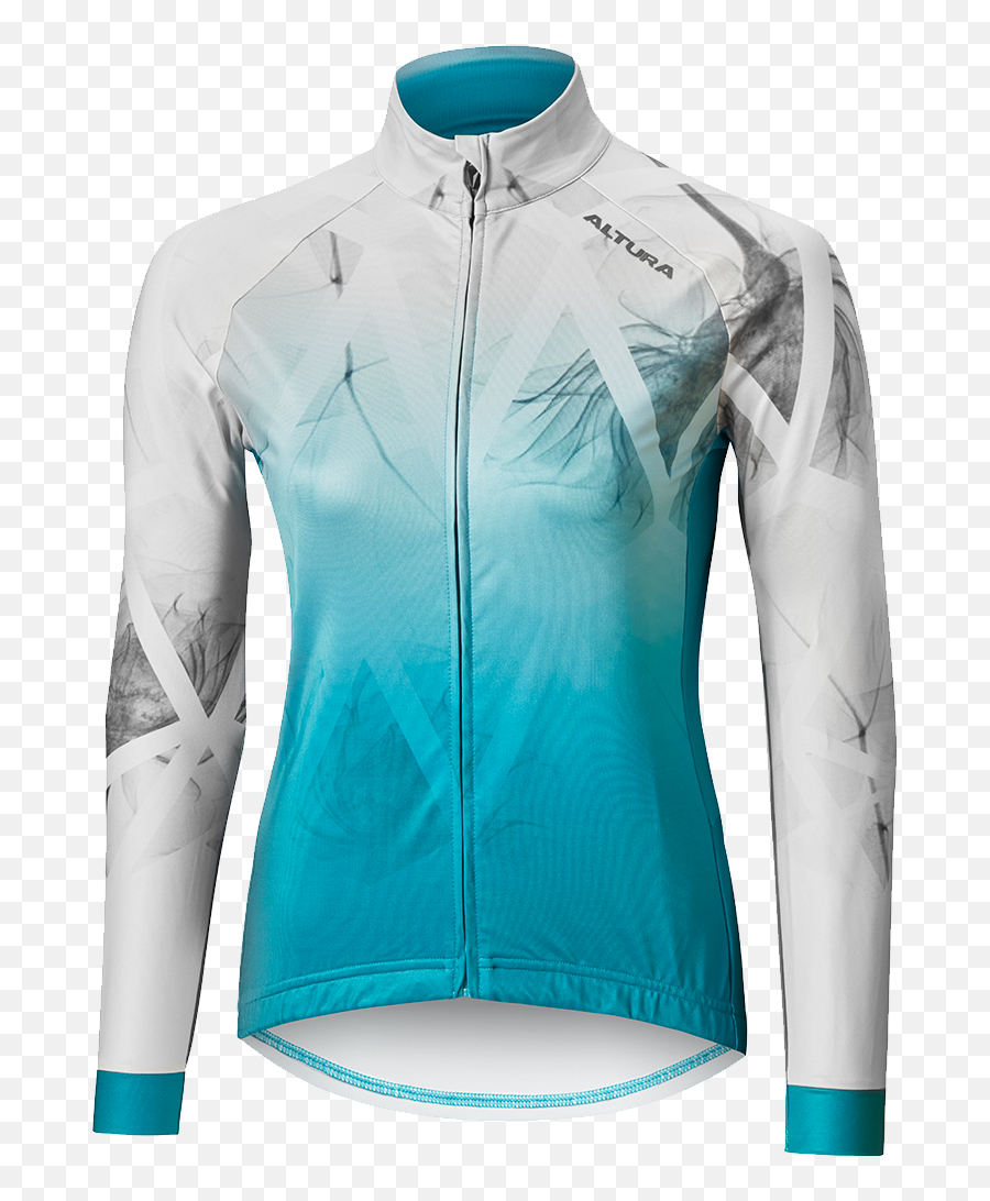 Altura Icon Foilage Ls Women Jersey Greyblue - Long Sleeve Png,Breathable Icon