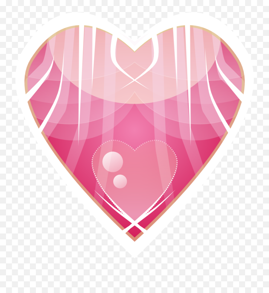 Abstract Heart Pink Png Transparent - Pink Abstract Logo Png,Heart Icon Abstract