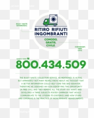 Bulky Wastecampagna Ritiro Rifiuti Ingombranti - Language png