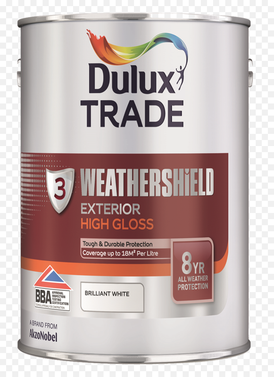 Dulux Trade Weathershield Exterior High - Dulux Trade Png,Icon Weathershield