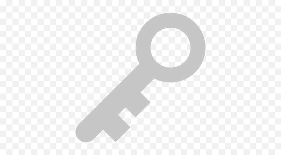 Key Icon - Blue Key Icon Png,White Key Icon