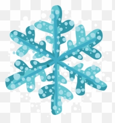 Falling Snow Backg - Transparent Background Winter Snowflake Clipart png