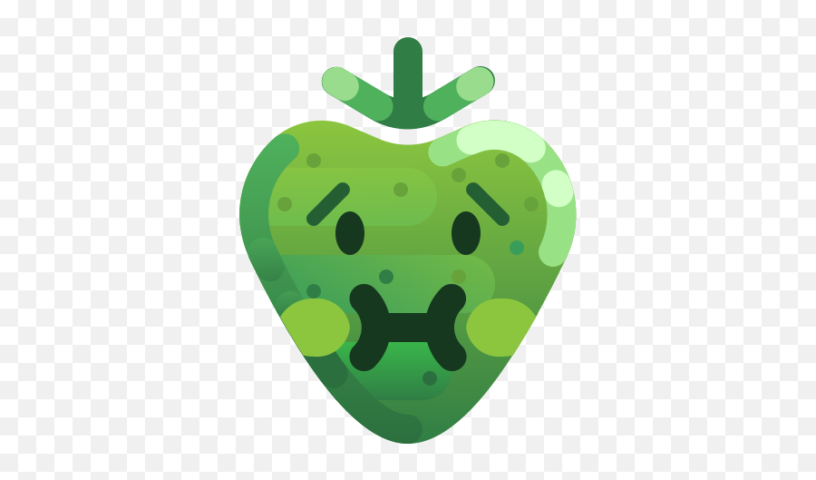 Strawberry Nauseated Free Icon Of Set - Fresh Png,Cute Icon Pack
