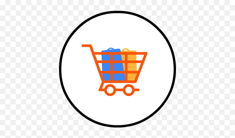 Fileshopping - Carticonwithbagswhitebackgroundpng Transparent Shopping Cart Graphic,Grocery Icon Png