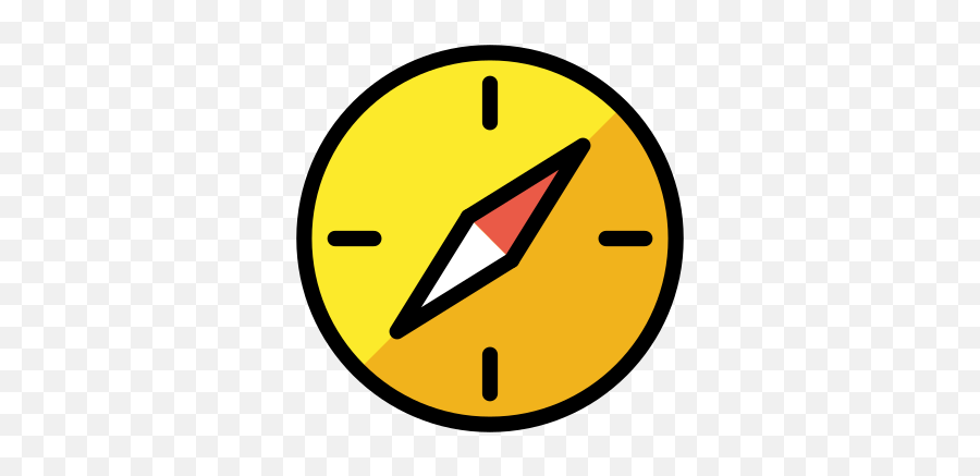 Compass Emoji - Compass Emoji Png,Windows 10 Icon Meanings