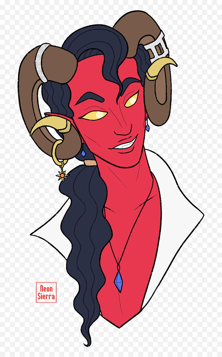 Apollo The Tiefling - Supernatural Creature Png,Tiefling Icon