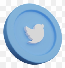 Twitter 3d Illustrations Designs Images Vectors Hd Graphics - Bird png