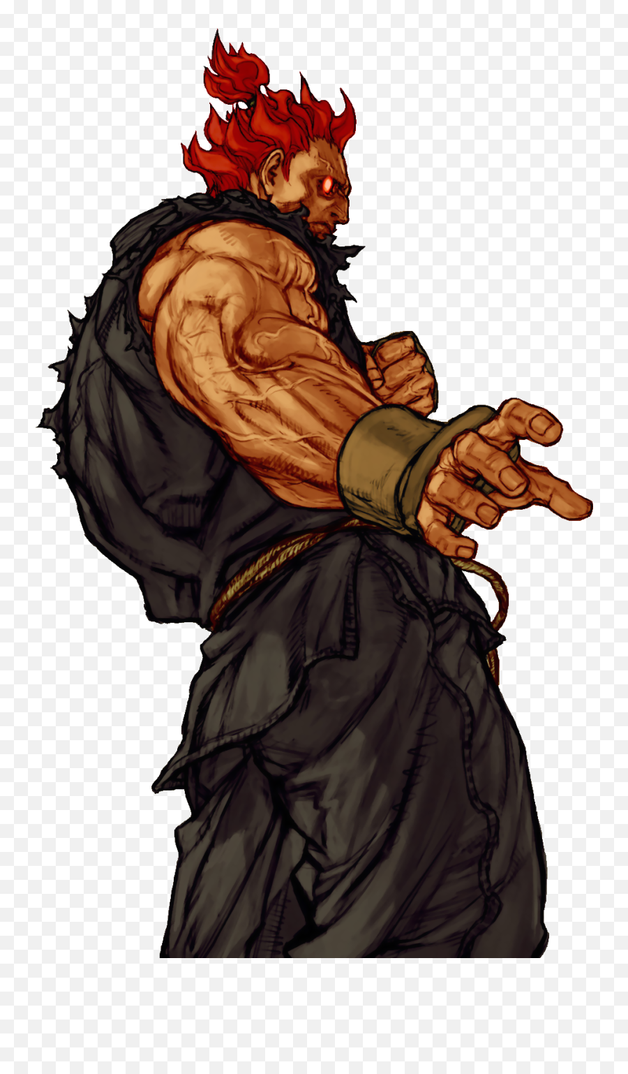 Download Free Png Akuma Street Fighter Series Atrocious - Akuma Capcom Vs Snk 2,Street Fighter Png