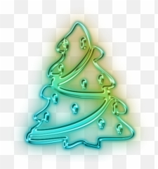 Vector Christmas Tree Icon - Png Icons Christmas Neon,Christmas Tree Vector Png