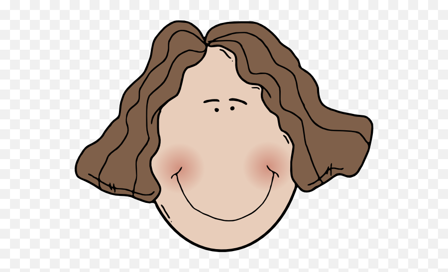 Lady Face With Wavy Hair Clip Art - Apply Essential Oils For Sleep Png,Wavy Png