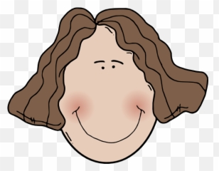 Lady Face With Wavy Hair Clip Art - Apply Essential Oils For Sleep png