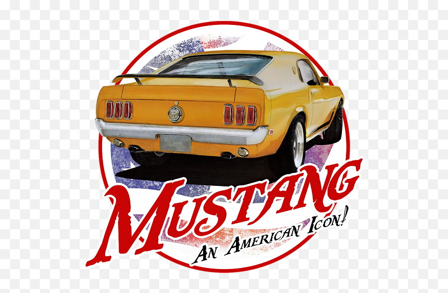 1970 Yellow Mustang Puzzle For Sale By Paul Kuras - Automotive Paint Png,Mustang Icon