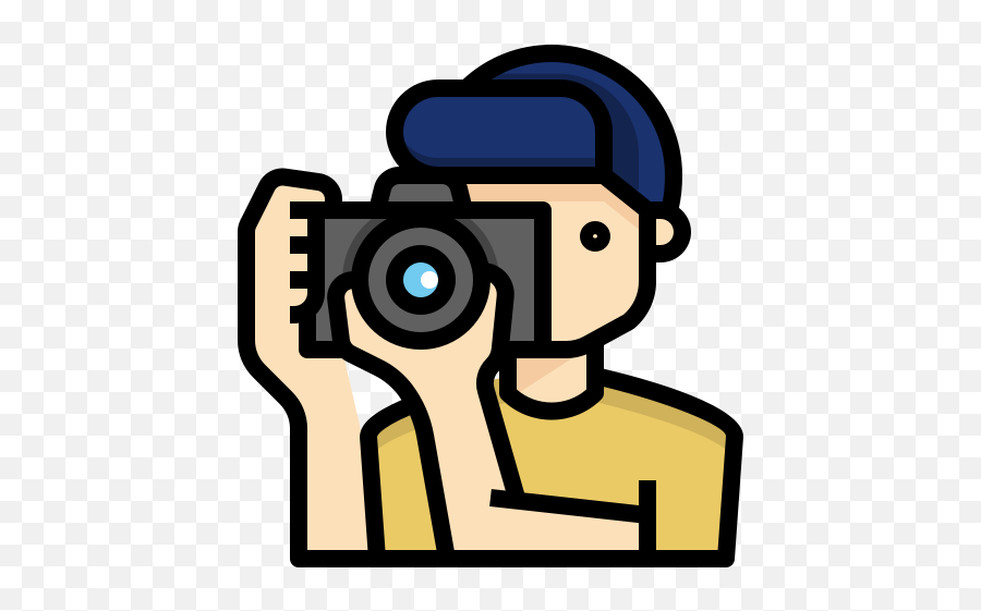 Photographer - Free User Icons Fotografo Icono Png,Icon Photographic