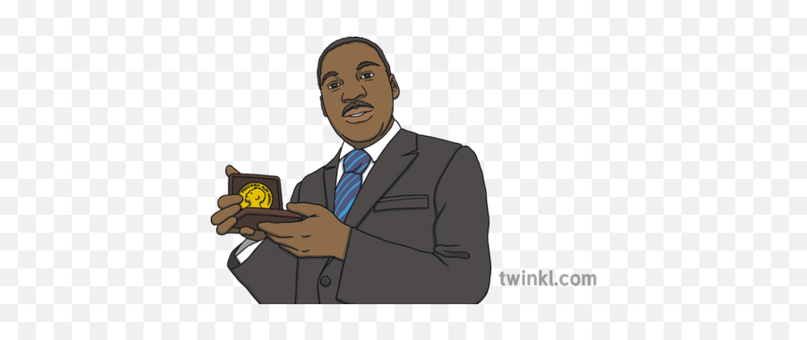 Martin Luther King Jr Holding Nobel Peace Prize Civil Rights - Martin Luther King Jr Holding Nobel Prize Png,Martin Luther King Jr Png