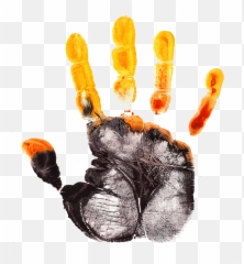 Download Hand Print Technology Thumb Hq Png