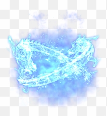 Ice Dragon Png Picture Arts - Transparent Water Dragon Png,Blue Dragon Png
