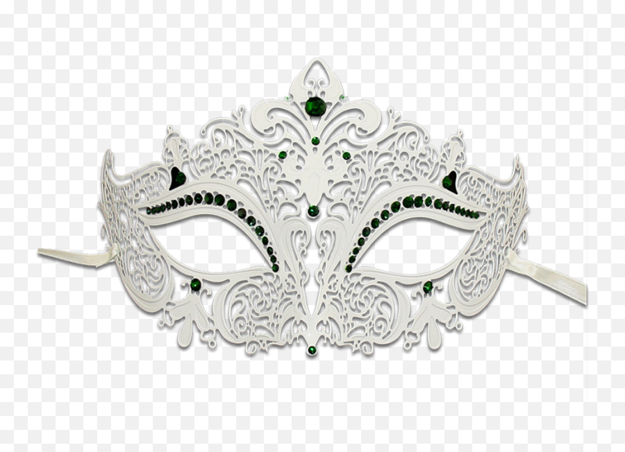 White Masquerade Mask Png Image - White Masquerade Masks Png,Black Mask Png