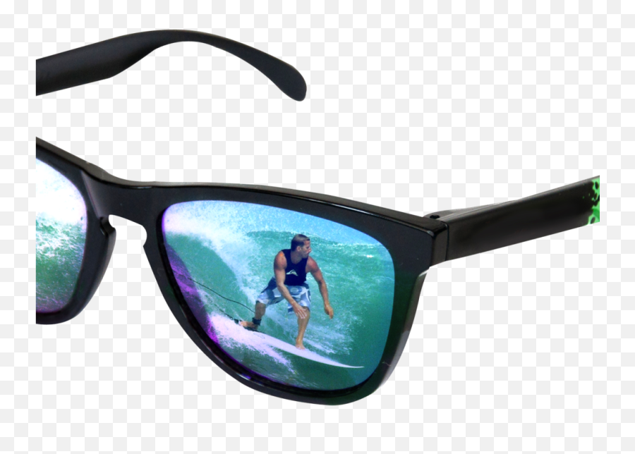 Water Reflection Png - Sunglasses With Surfer Reflection Png Sunglass Png For Picsart,Eye Glare Png