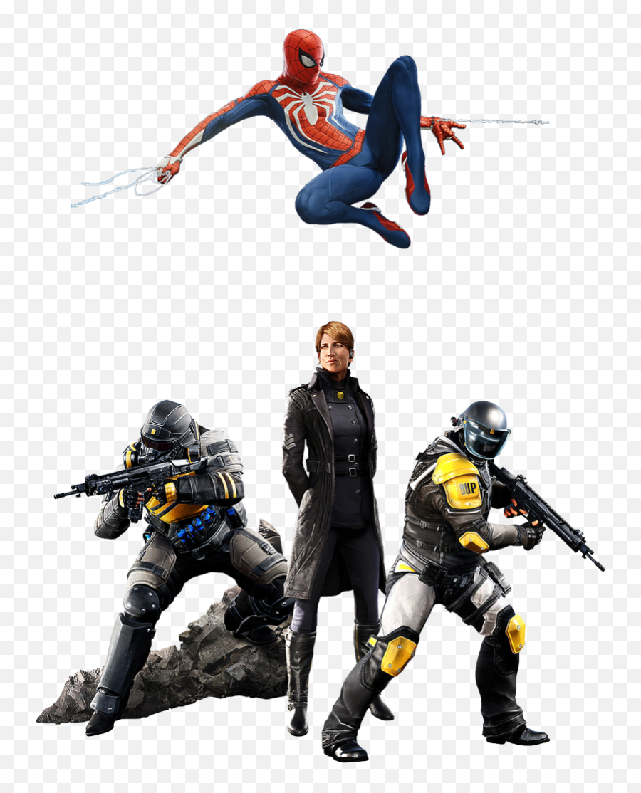 Spider - Spider Man Ps4 Transparent Png,Man With Gun Png