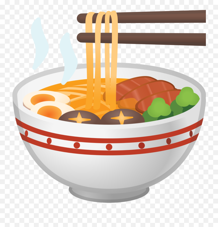 Steaming Bowl Emoji - Ramen Emoji Png,Food Emoji Png