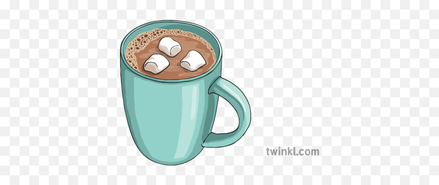 Mug Of Hot Chocolate Illustration - Twinkl Illustration Png,Hot Chocolate Png