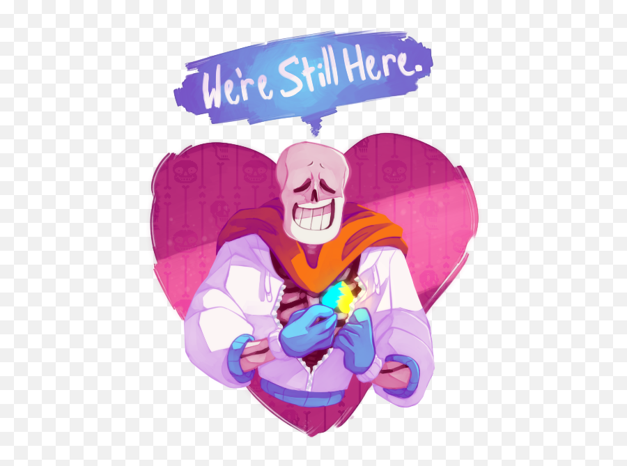 Comic Papyrus - One Heart Two Souls Undertale Comic Undertale Au Comic Papyrus Png,Undertale Heart Transparent