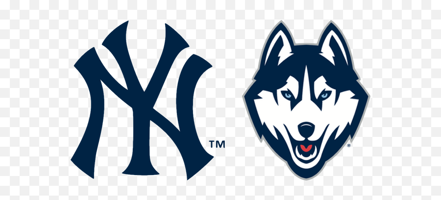 New York Yankees Vs Boston Red Sox - Uconn Night At Yankee Dream League Custom Logo Png,Red Sox Logo Png