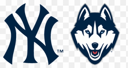 New York Yankees Vs Boston Red Sox - Uconn Night At Yankee Dream League Custom Logo Png,Red Sox Logo Png