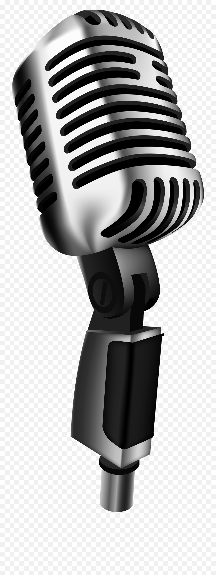 Microphone Transparent Clipart - Mic Clipart Transparent Png,Microphone Clipart Transparent