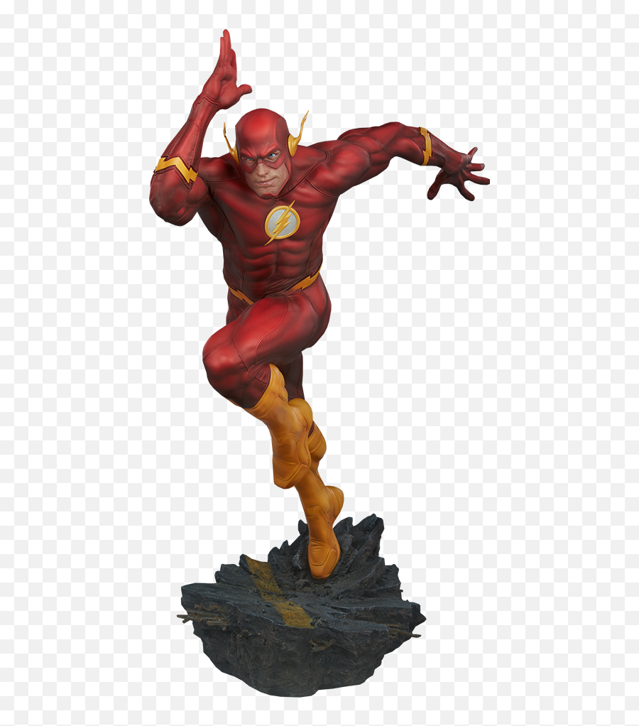 The Flash Premium Format Figure Exclusive By Sideshow Collectibles - Flash Statue Png,The Flash Png