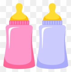 Download Hd Image Freeuse Baby Bottles Clipart - Baby Bottle Baby Photo Booth Props Printable Png,Baby Bottle Png