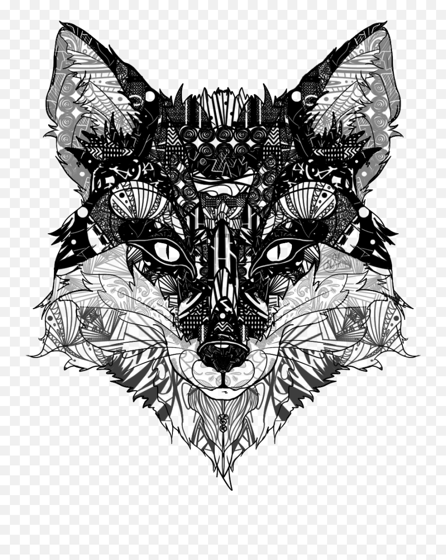 Download Fennec Fox Zentangle Hd Png - Uokplrs Illustration,Fennec Fox Png