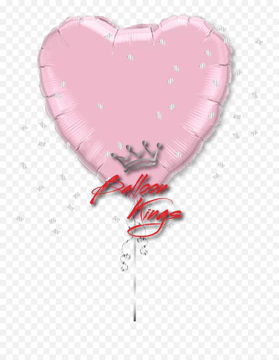 Large Pearl Pink Heart Png Transparent