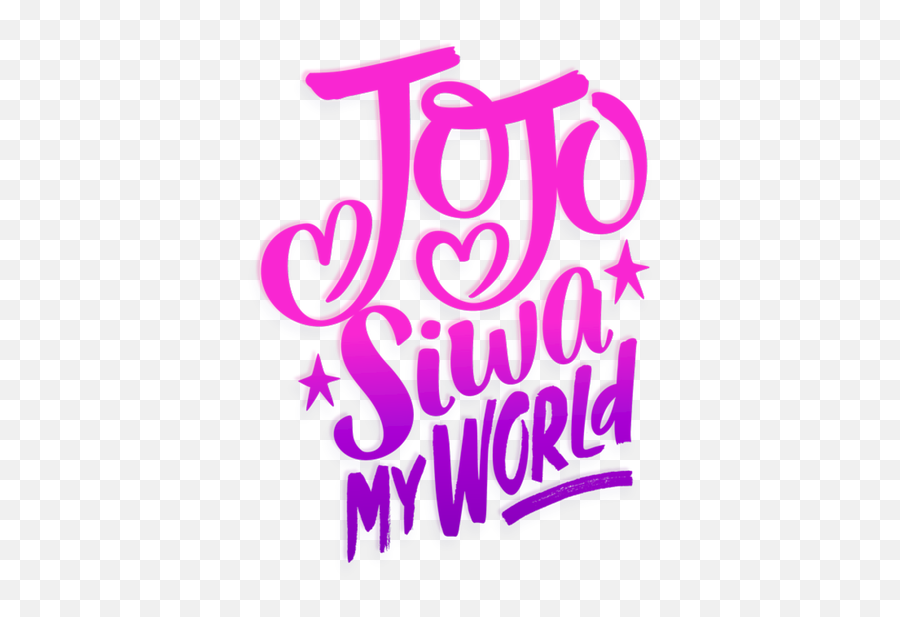 Jojo Siwa My World Netflix - Colorfulness Png,Jojo Text Png