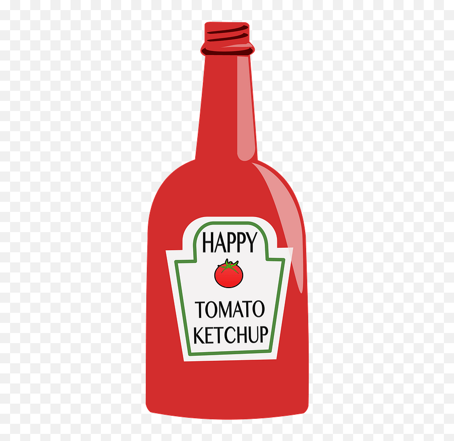 Red Ketchup Bottle Clipart Free Download Transparent Png - Ketchup Bottle Clipart,Ketchup Transparent