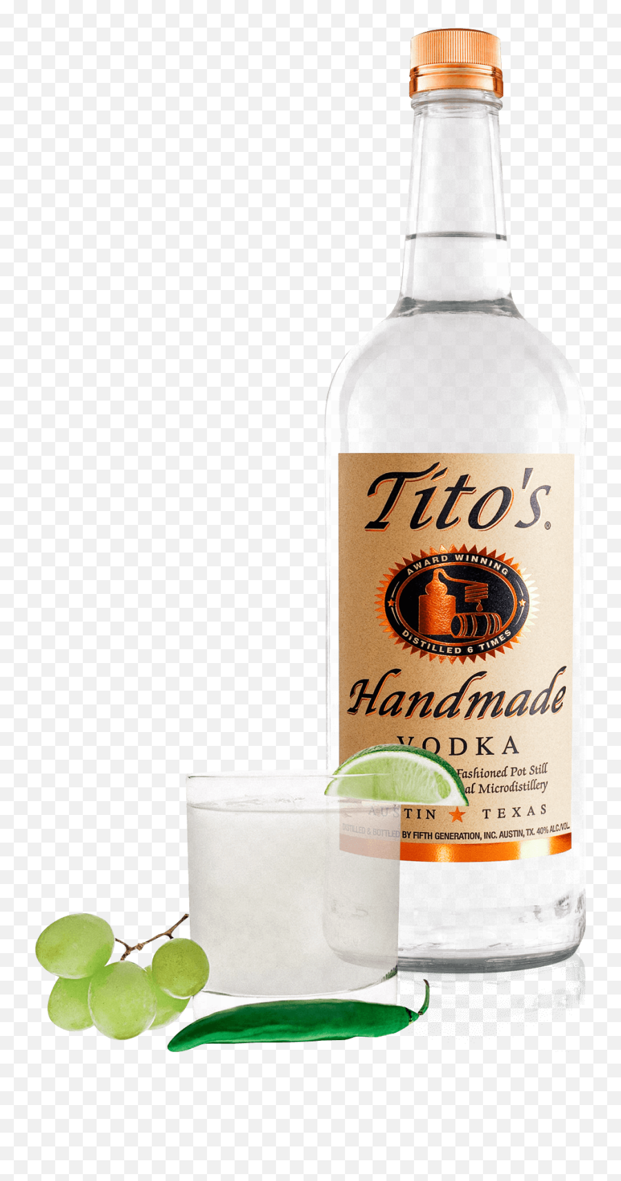 Hd Png Download - Handmade Vodka,Tito's Vodka Logo Png