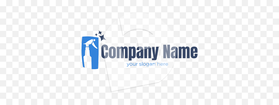 Spray Bottle Logo - Graphic Design Png,Cleaning Company Logos
