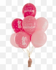 Minnie Mouse Birthday Party Balloons 14 - Minnie Mouse Balloons Png,Birthday Balloons Png