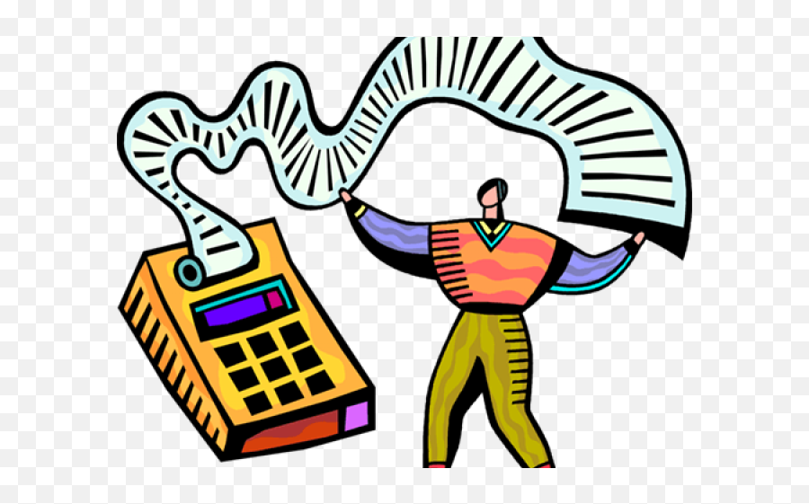 Calculator Clipart Accounting - Clip Art Png,Calculator Transparent Background