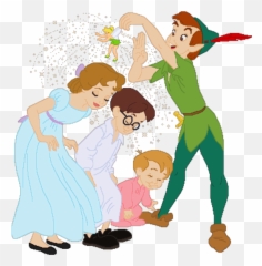 Peter Pan E Sua Turma 2 Png - Transparent Peter Pan Png,Peter Pan Png